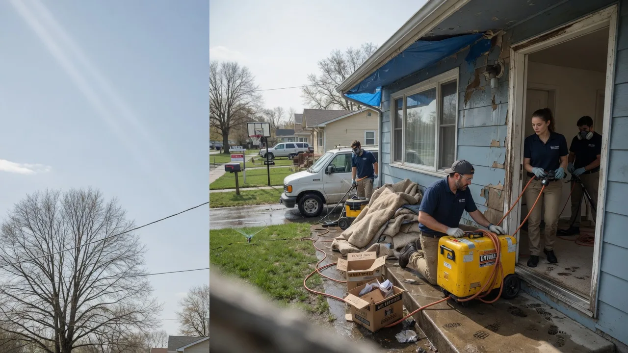 Basement Flood Cleanup in Maben, WV near me